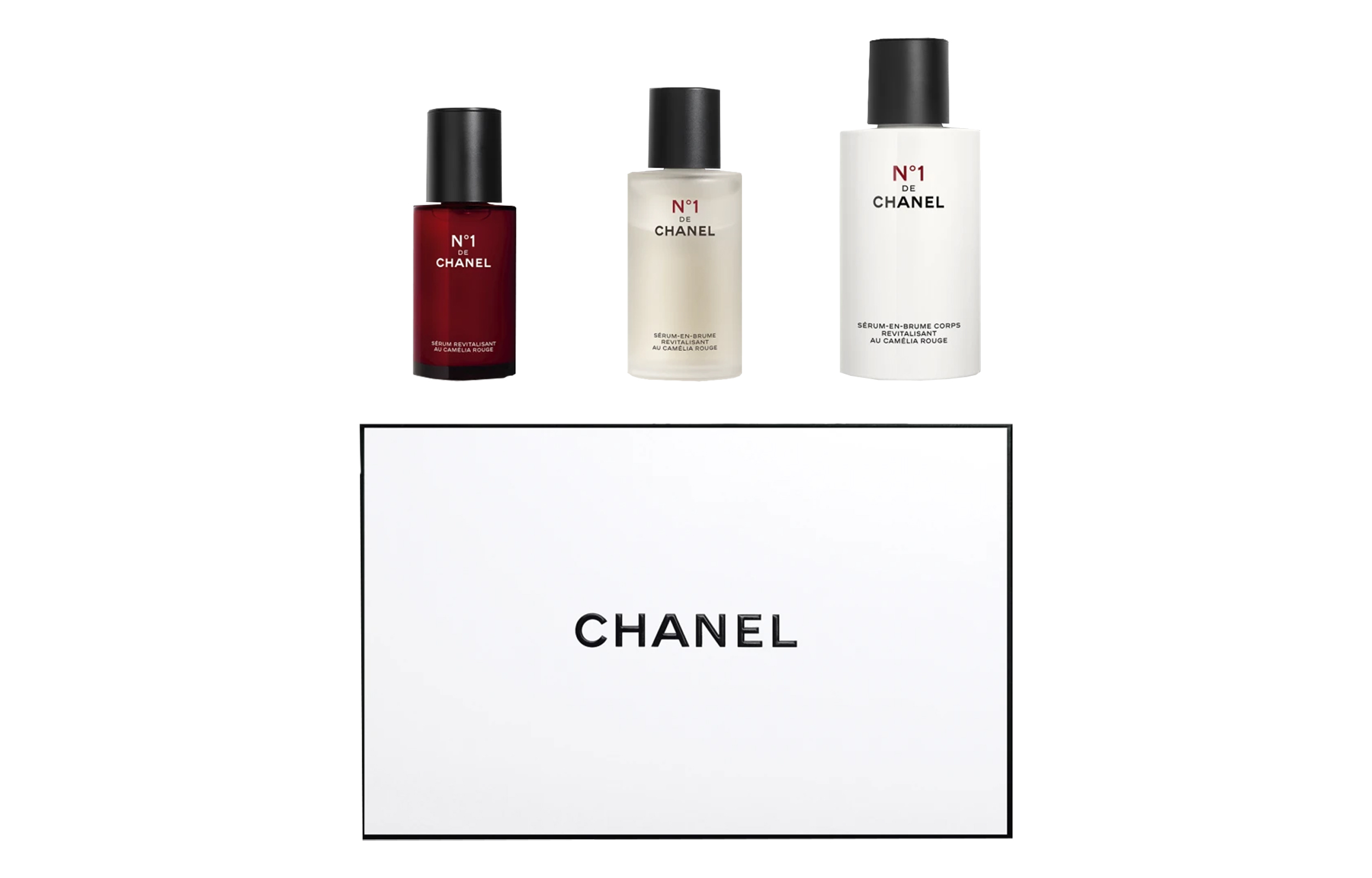 

CHANEL No. 1 Camellia Red Tea Portable Skincare Sets Hydrating 30ml+50ml+140ml