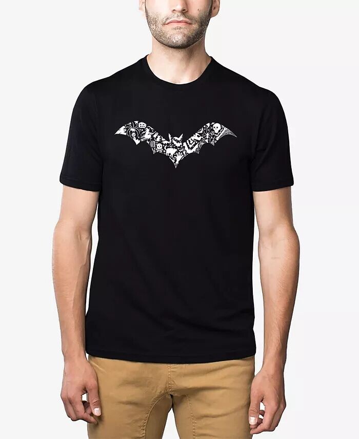 

Футболка мужская Halloween Bat Premium Blend Word Art LA Pop Art, черный