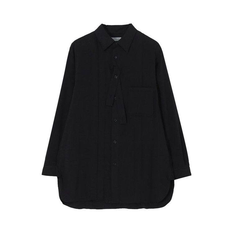

Рубашка Yohji Yamamoto Pour Homme Double Placket Padded B Shirt, Black