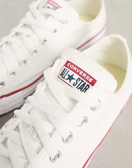 Белые кроссовки унисекс Converse Chuck Taylor All Star Ox