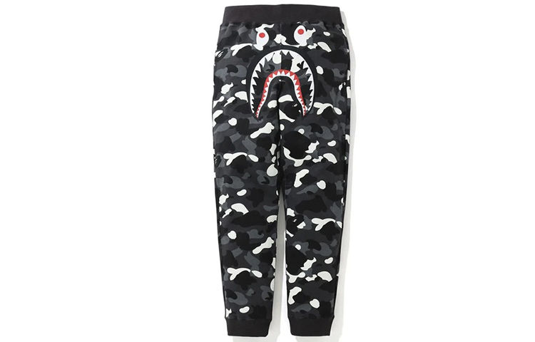 

Повседневные брюки Shark Series унисекс A Bathing Ape, черный