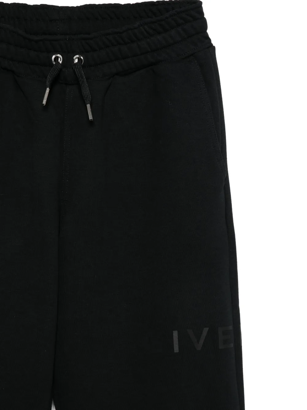 Спортивные штаны из хлопкового микса Givenchy Kids, черный — фото 3