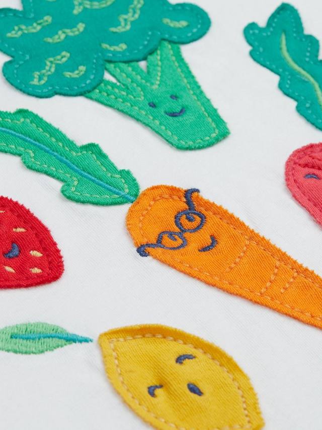 Детская футболка Rafe Organic Cotton Vegetable Pals с рукавом реглан Frugi, Multi — фото 4