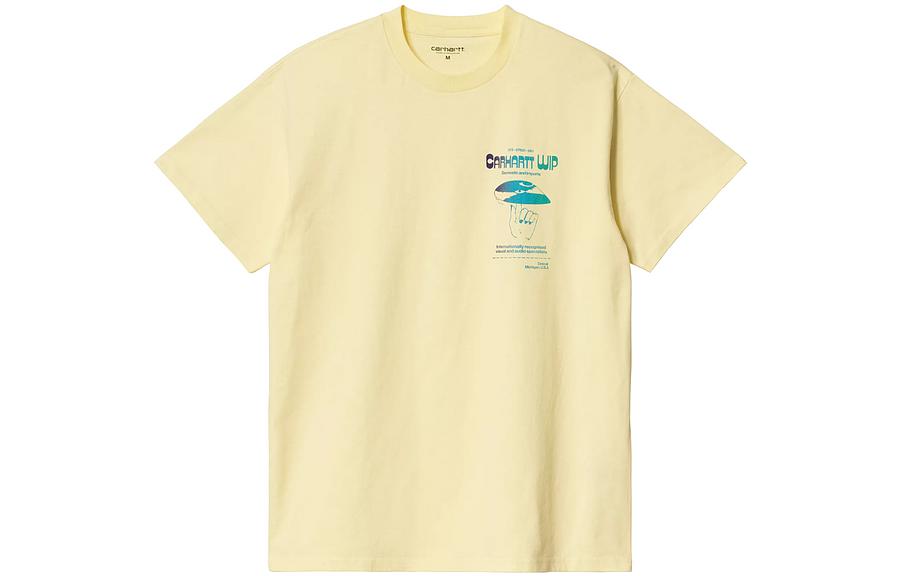 

Carhartt WIP Футболка мужская желтая, Желтый, Carhartt WIP Футболка мужская желтая