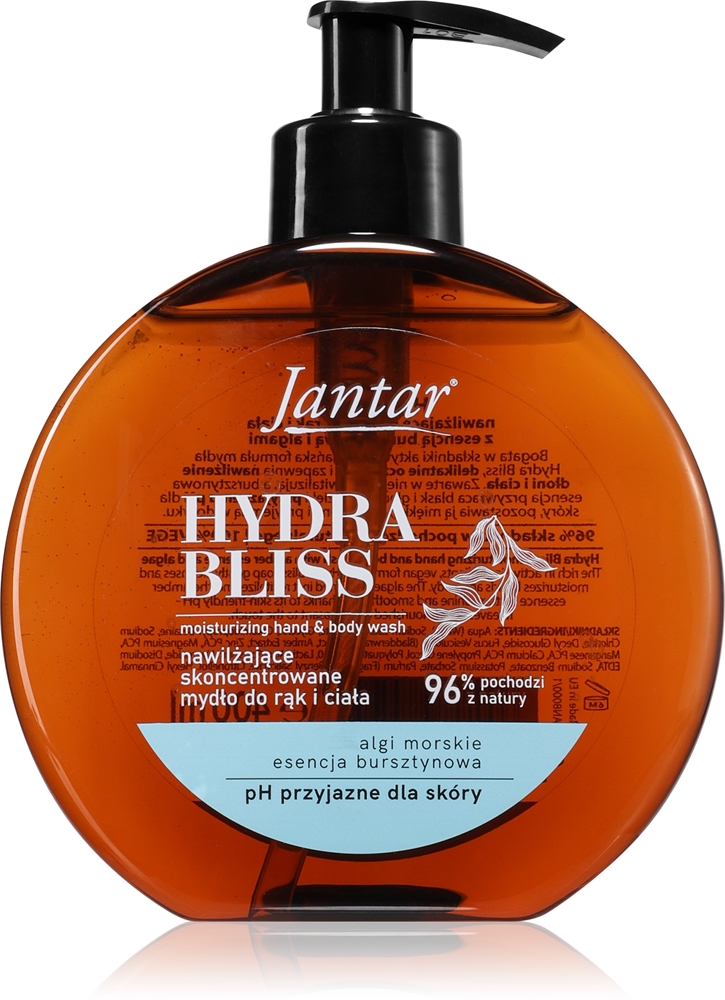 

Гель для душа Jantar Hydra Bliss для рук и тела Farmona, 400 мл