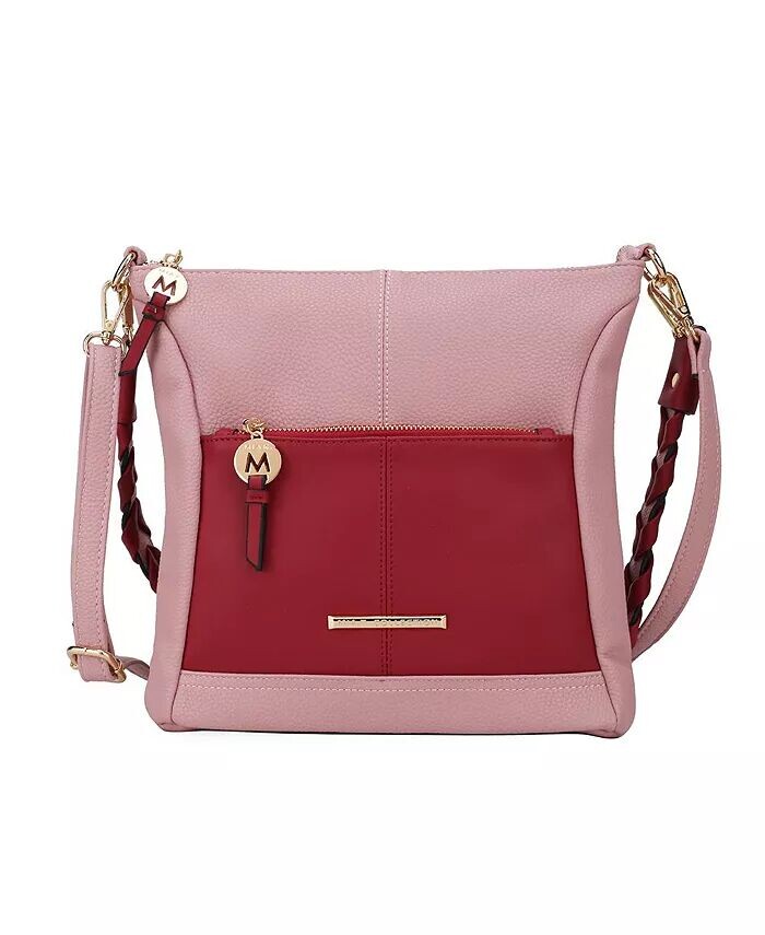 

Сумка через плечо Nala в стиле колор-блок от Mia K Mkf Collection, розовый