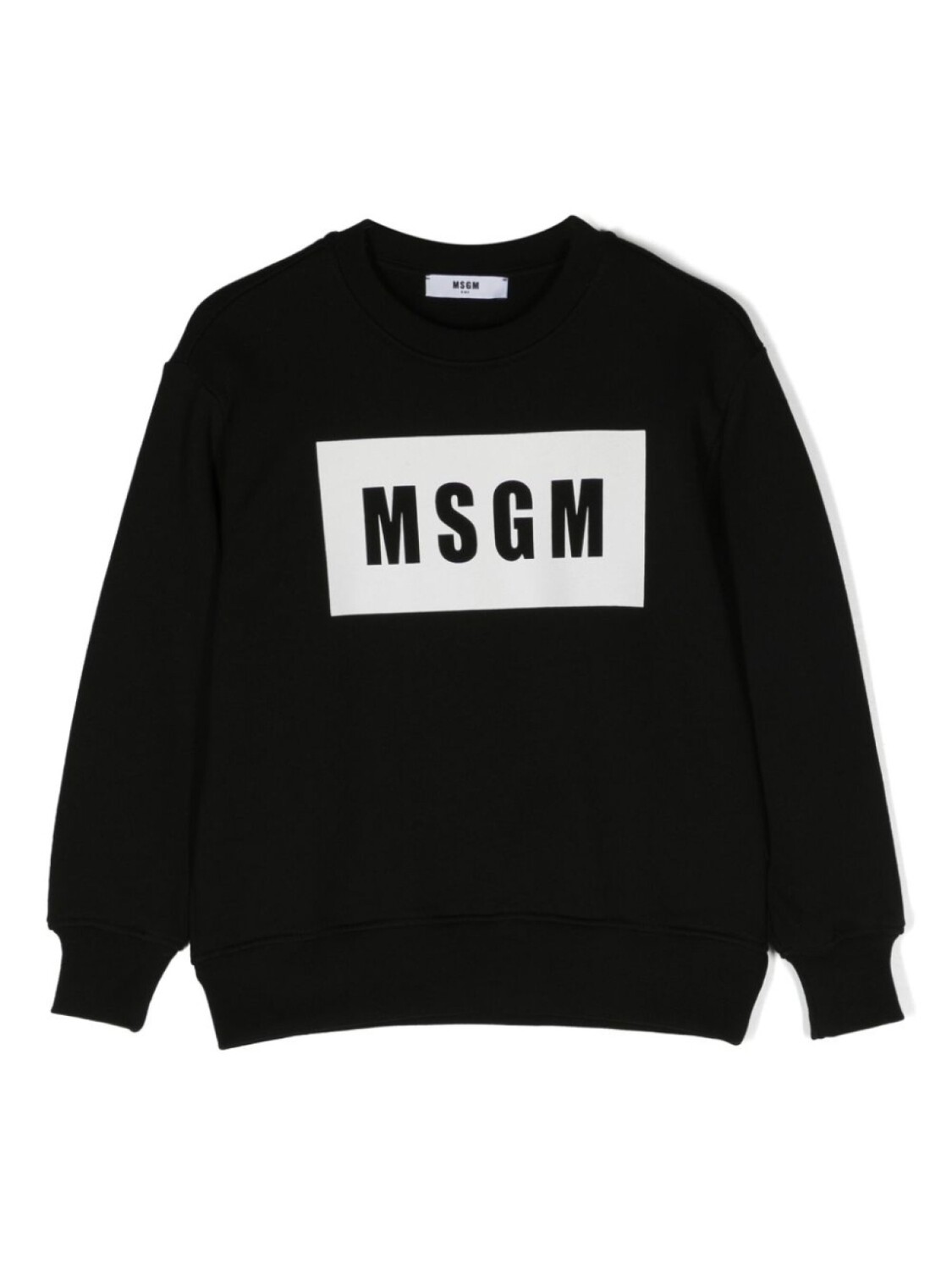 

MSGM Kids толстовка с логотипом, черный