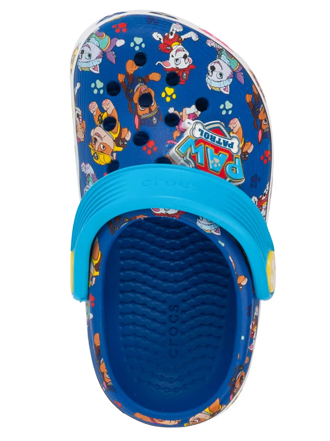 Синие сандалии Crocs — фото 4