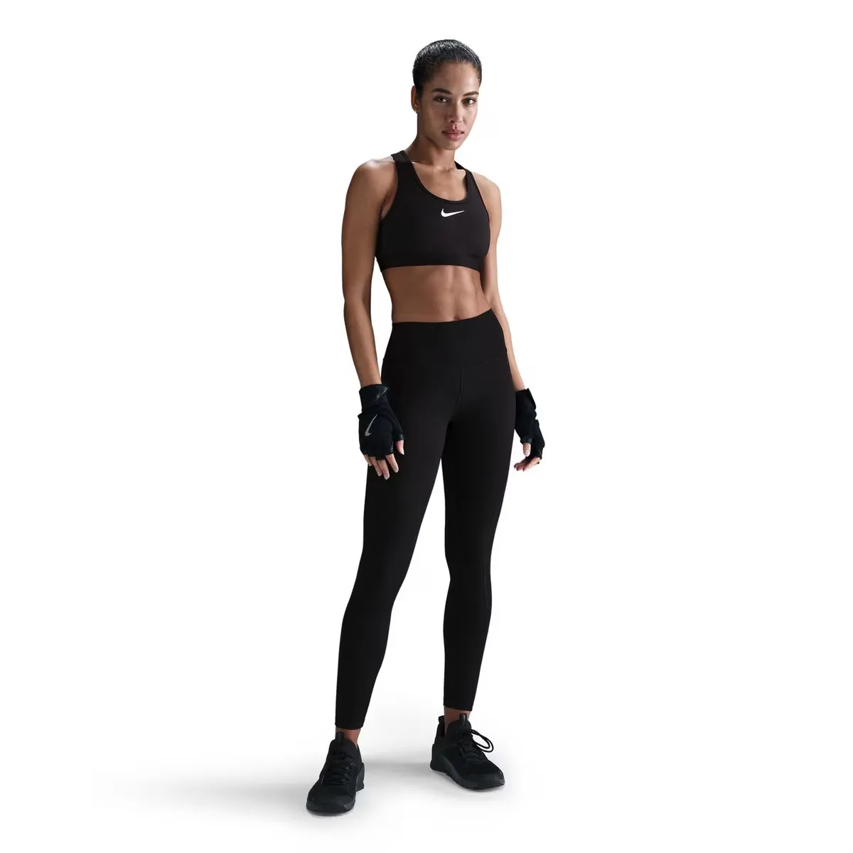 

Женские колготки One DF Nike, чёрный