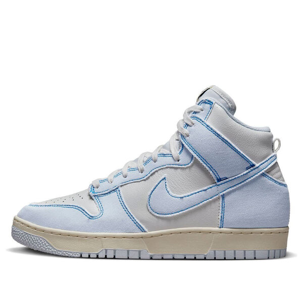 

Кроссовки dunk high 1985 'blue denim' Nike, синий