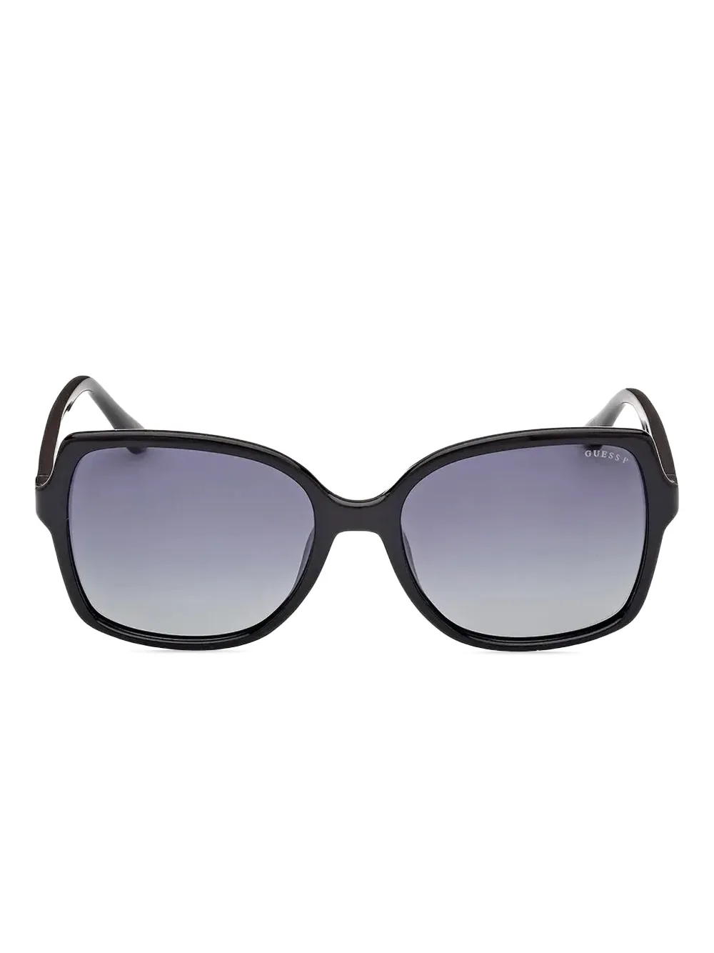 

Декорированные солнцезащитные очки в прямоугольной оправе GUESS EYEWEAR, черный