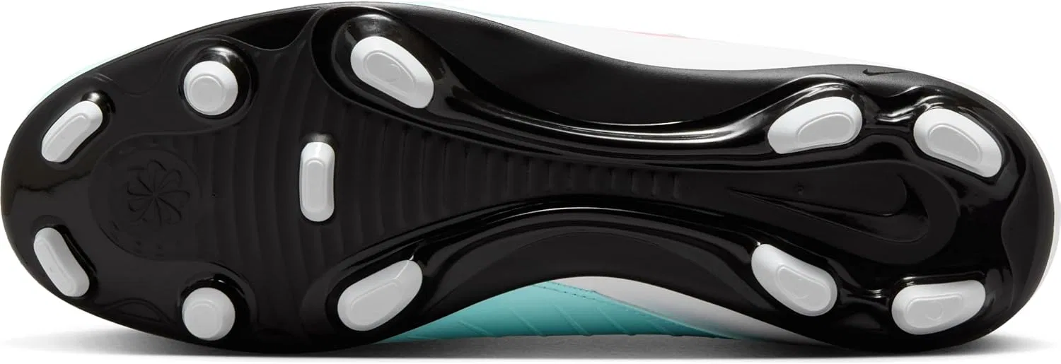 Футбольные бутсы Nike Phantom GX 2 Club MG Low Top FJ2557, Mint Atomic Red Off Noir — фото 4