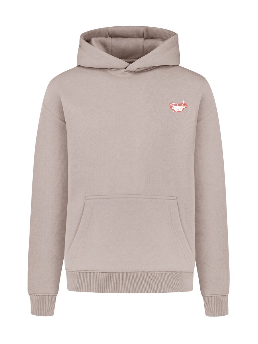 

Свитер с капюшоном на молнии Smilodox Athletic Sweatshirt Riva, светло-коричневый
