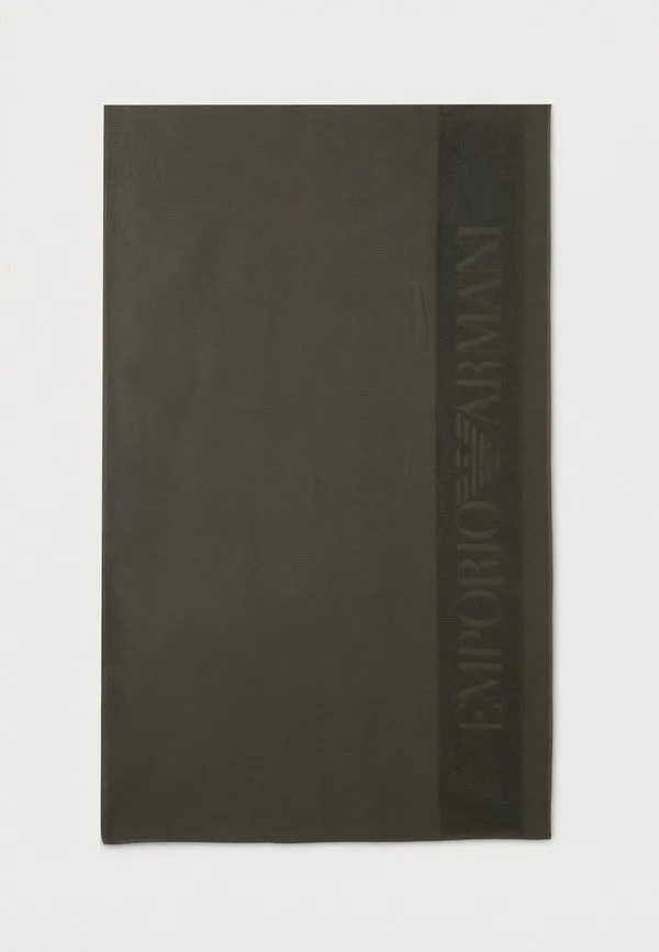 

Пляжное полотенце telo Emporio Armani, Olive, Хаки, Пляжное полотенце telo Emporio Armani, Olive