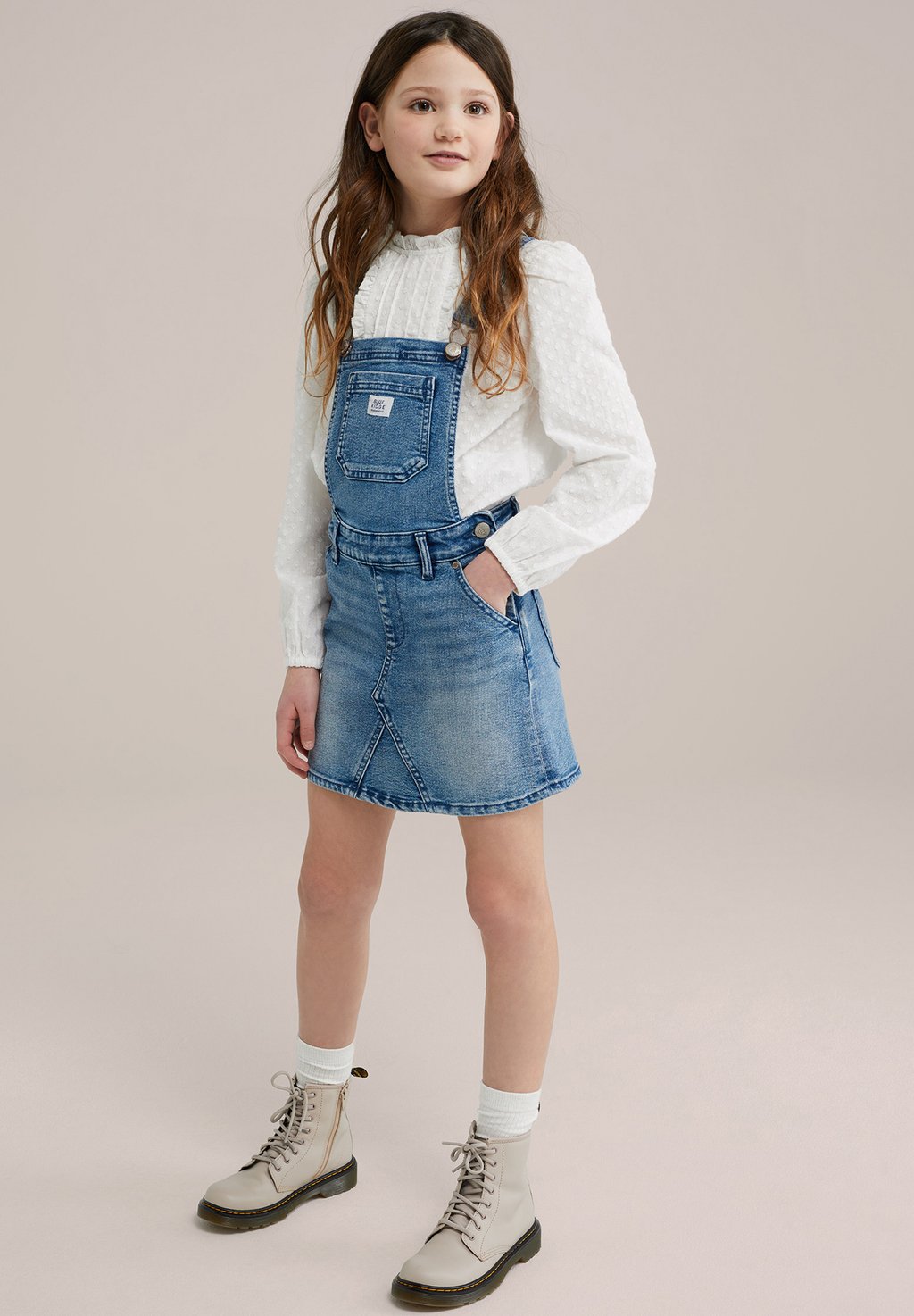 

Платье из денима WE Fashion, синий