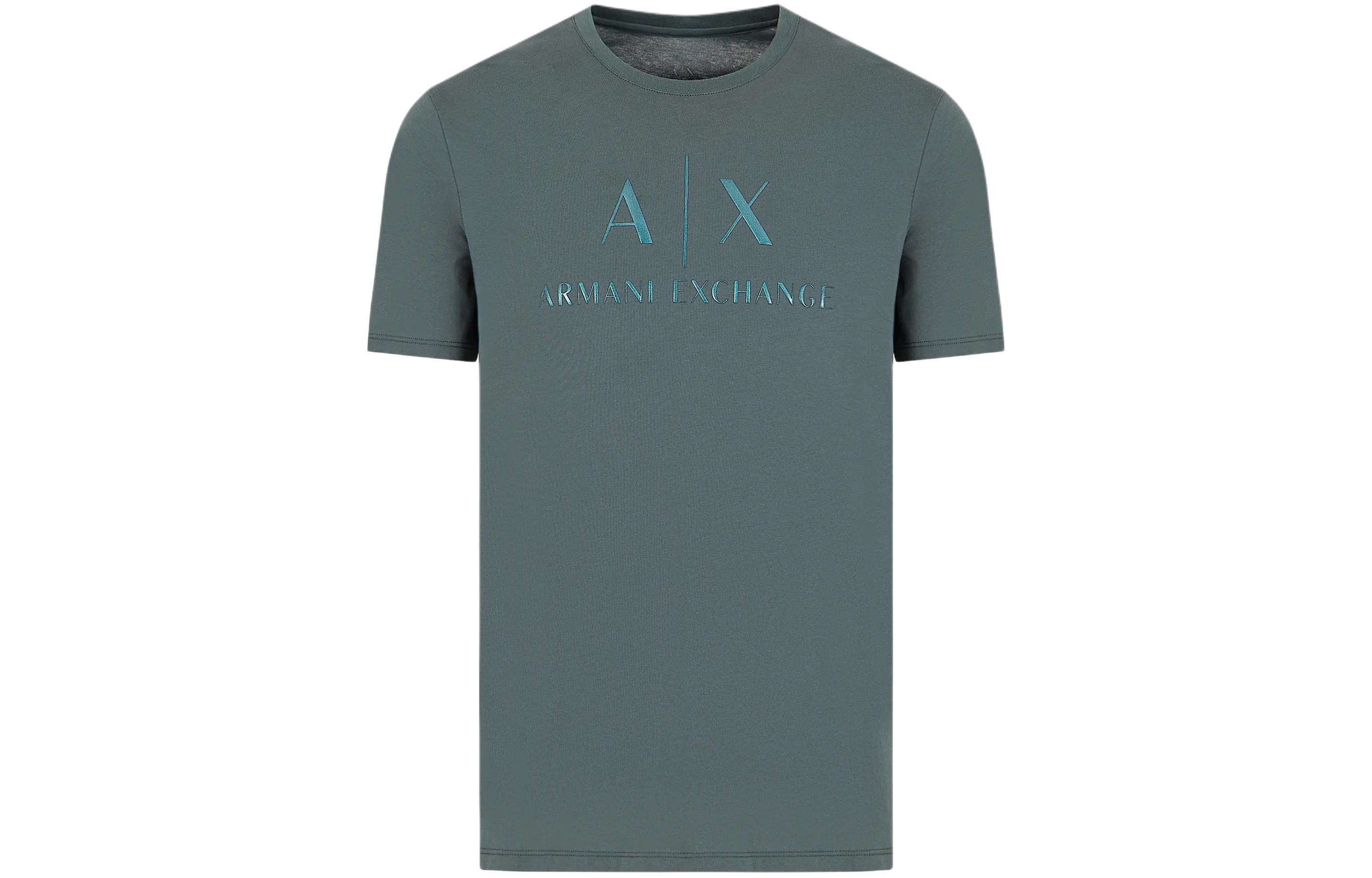 

Футболка мужская ARMANI EXCHANGE, зеленая