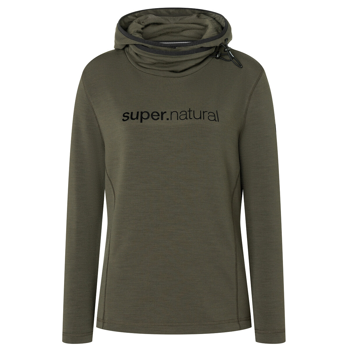 

Толстовка с капюшоном Super Natural Women's Alpine Hooded, цвет Black Ink