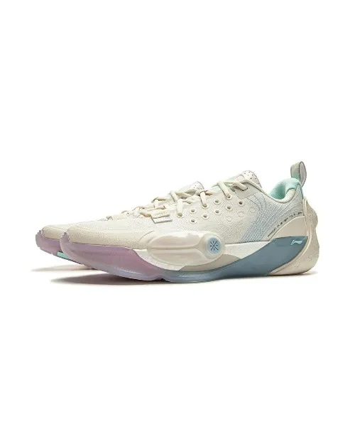 Мужские кроссовки LI-NING Wade All City 13 для игры в баскетбол бежевые
