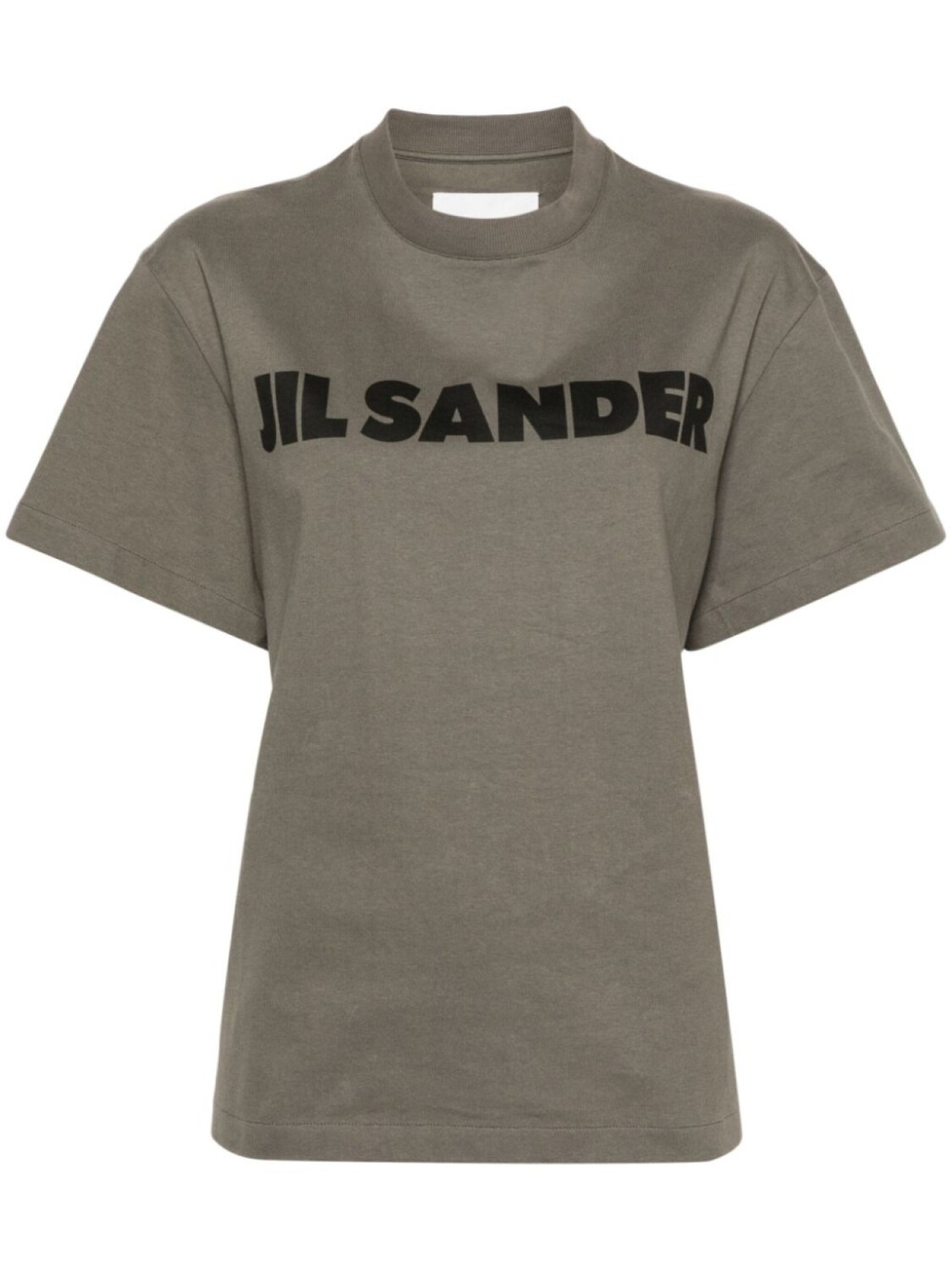 

Jil Sander футболка с логотипом, зеленый