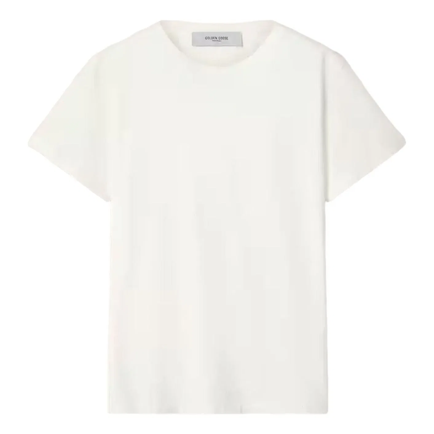 Футболка Golden Goose Slim Fit, цвет «белый», GWP01221-P000638-10363