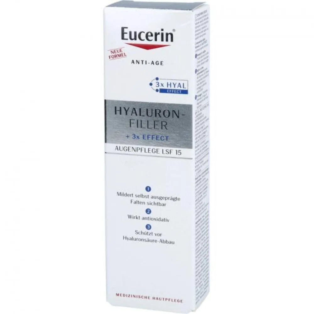 Крем для глаз «Hyaluronic Filler Eye» от Eucerin Anti-Ageing Eucerin — фото 4