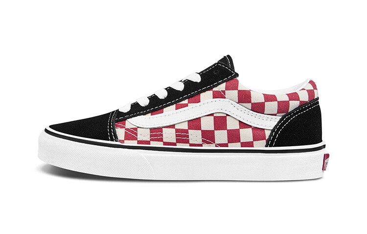 

Кроссовки Vans Old Skool Kids 'Checkerboard - Black Red'