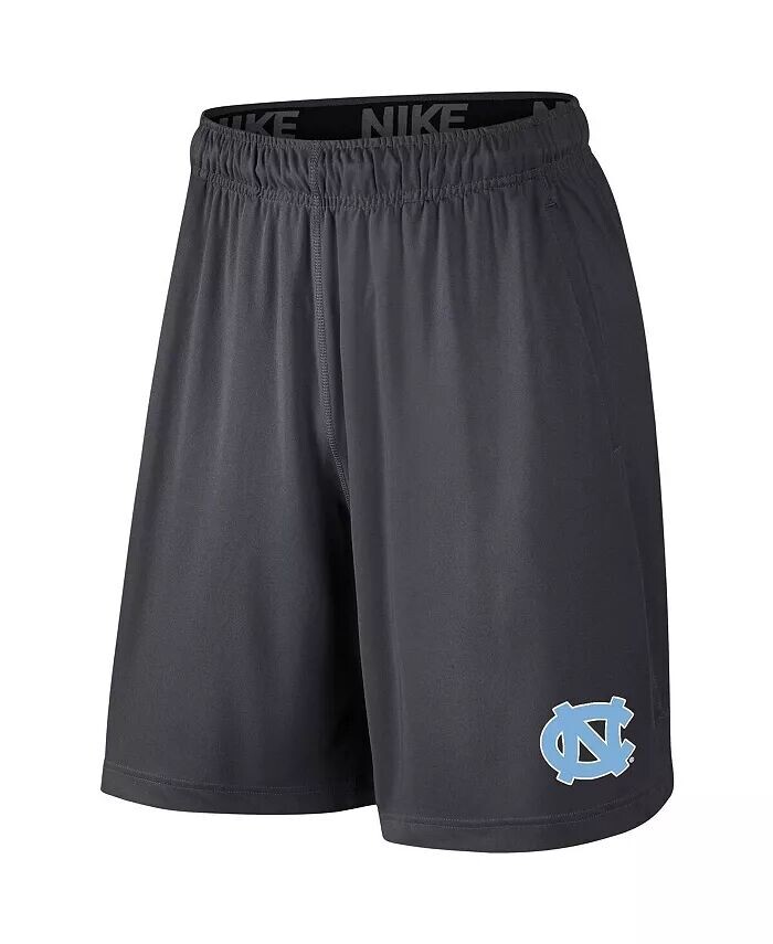 

Антрацитовые шорты для больших мальчиков North Carolina Tar Heels Performance Fly Shorts Nike