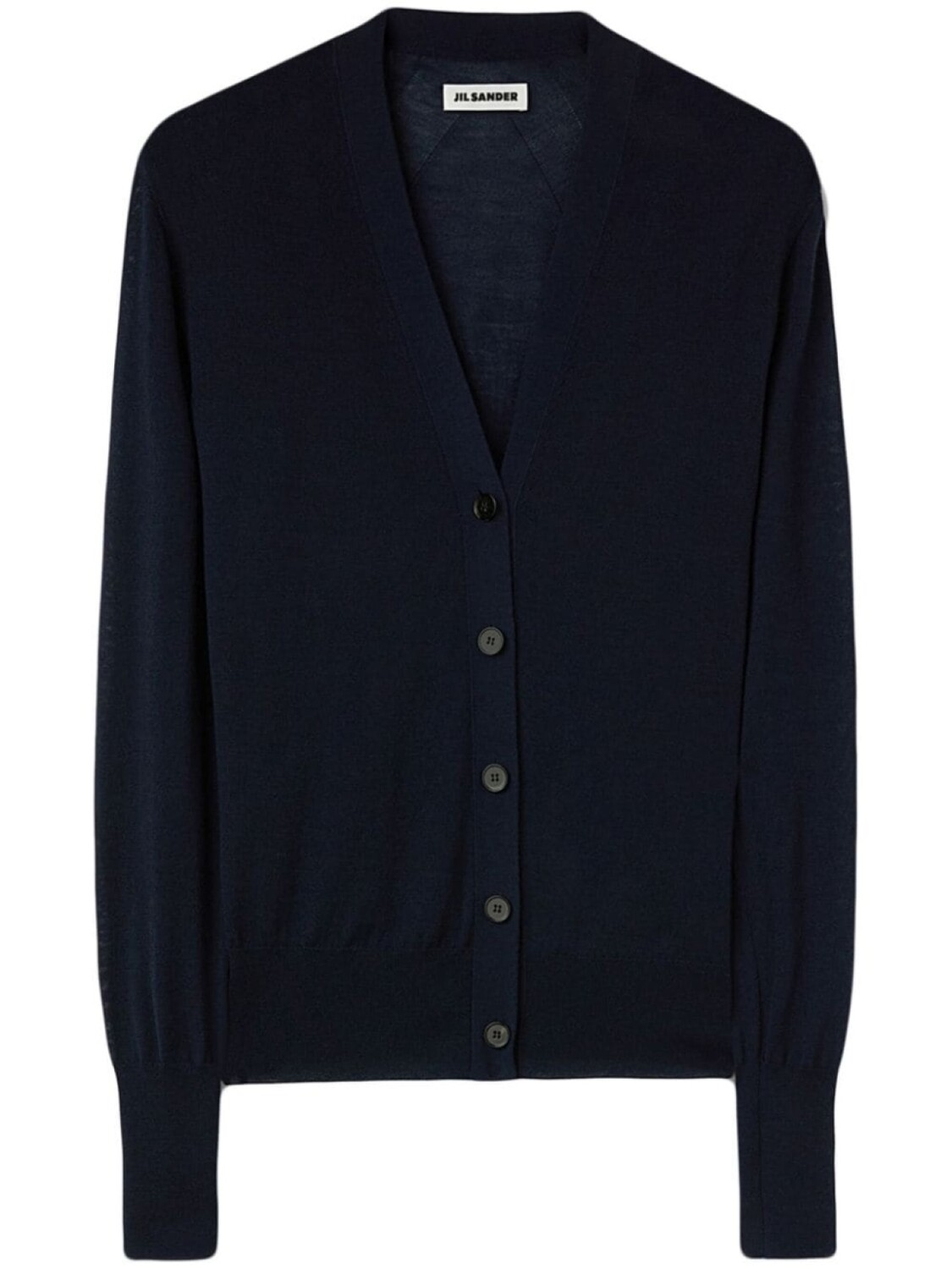 

Jil Sander кашемировый кардиган с V-образным вырезом, синий