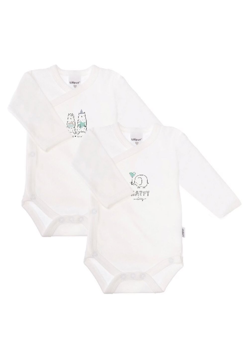 

Боди LANGARM 2ER PACK HAPPY DAY / BETTER TOGETHER Liliput, цвет weiß