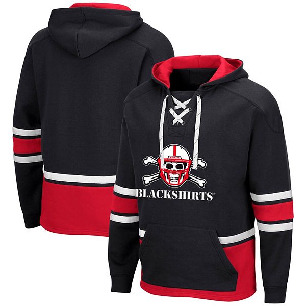 

Мужская черная толстовка Nebraska Huskers Lace Up 30 Colosseum, Черный, Мужская черная толстовка Nebraska Huskers Lace Up 30 Colosseum