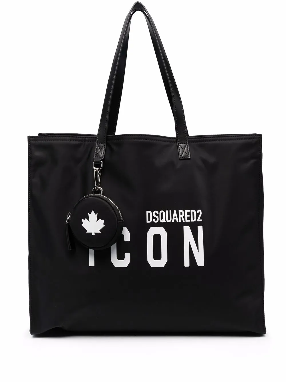 

Сумка-тоут Icon с логотипом DSQUARED2, черный