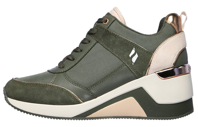 

Кроссовки женские Million High Mid Top Olive Green Skechers