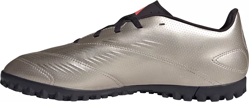 Футбольные бутсы Adidas Predator Club Turf, цвет Silver/Black — фото 4