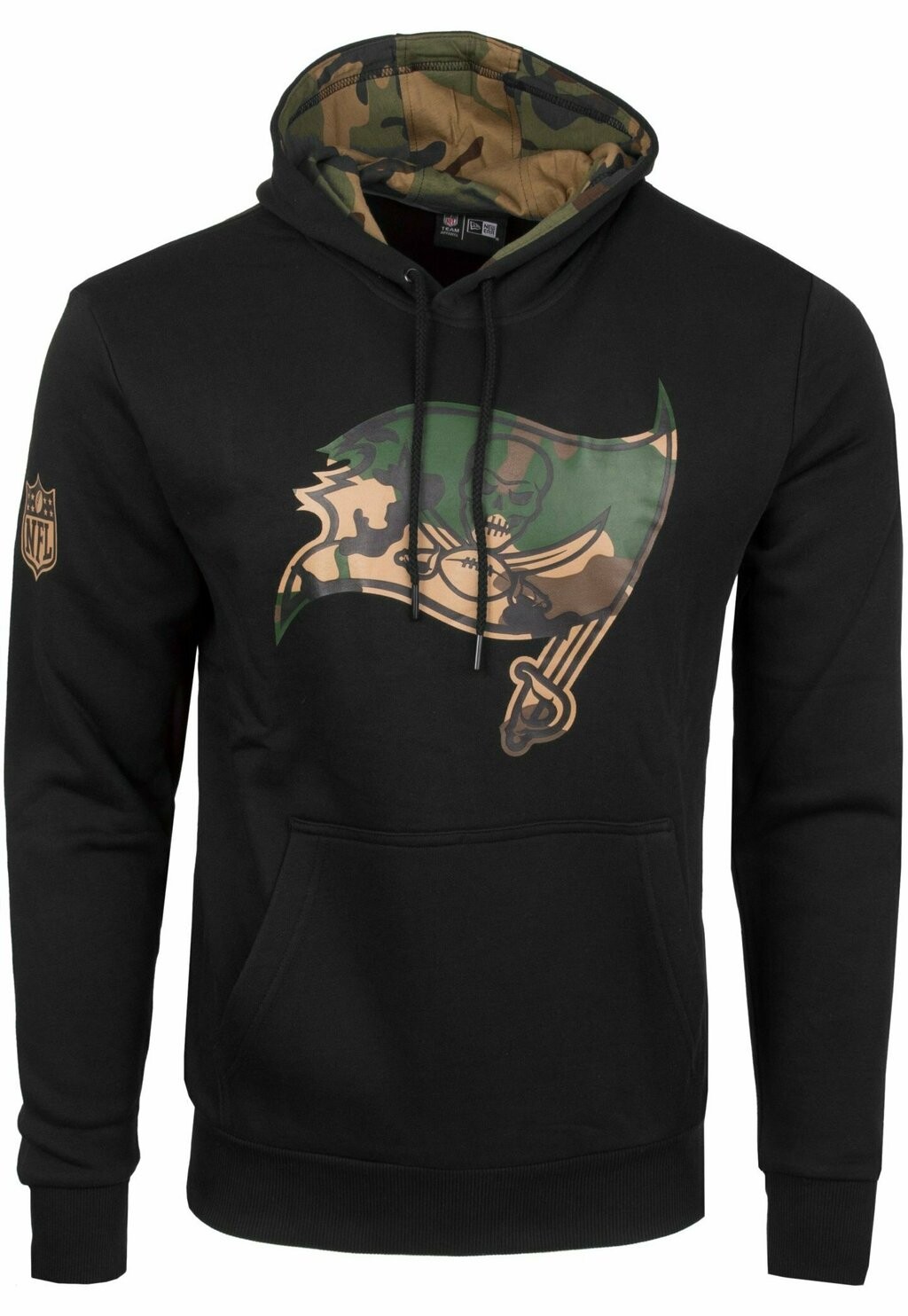 

Толстовка NFL TAMPA BAY BUCCANEERS New Era, цвет black wood camo