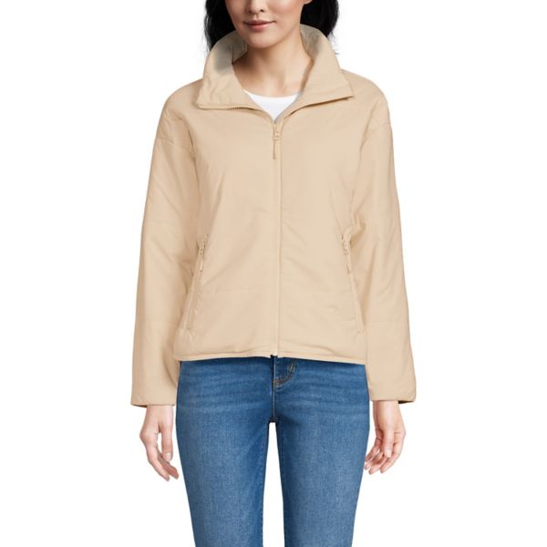 

Женская утепленная куртка Wanderfree Lands' End, цвет champagne