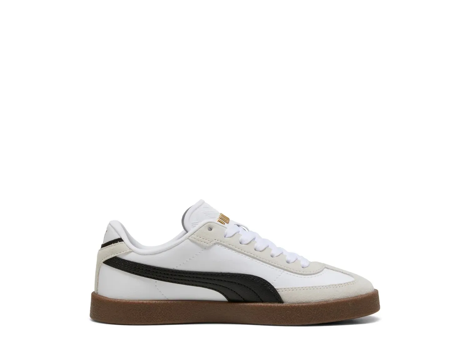 

Кроссовки Puma Club II Era — детские, белые/черные/бежевые