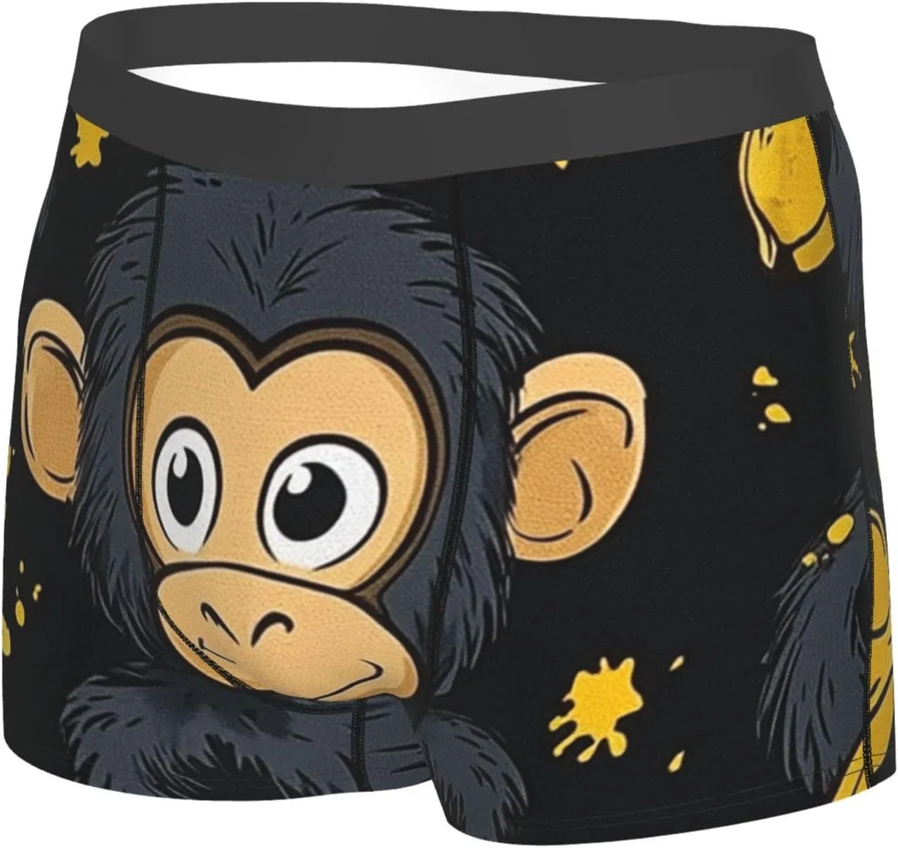 Боксеры с принтом Dogs And Stars, Cute Monkey 4 — фото 3