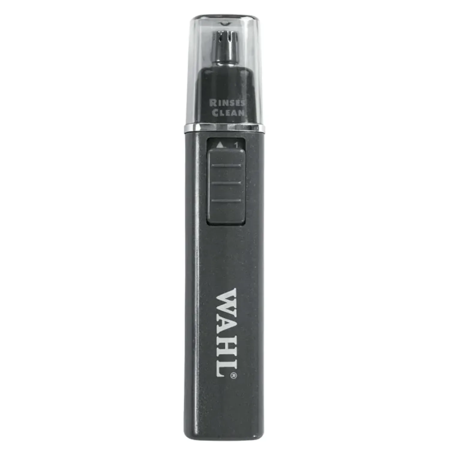 Профессиональный триммер для носа Wahl, работает от батареек (AA), подходит для сухого и влажного использования, лезвия из нержавеющей стали, легкая конструкция. Wahl Professional, Black, Silver, Yellow
