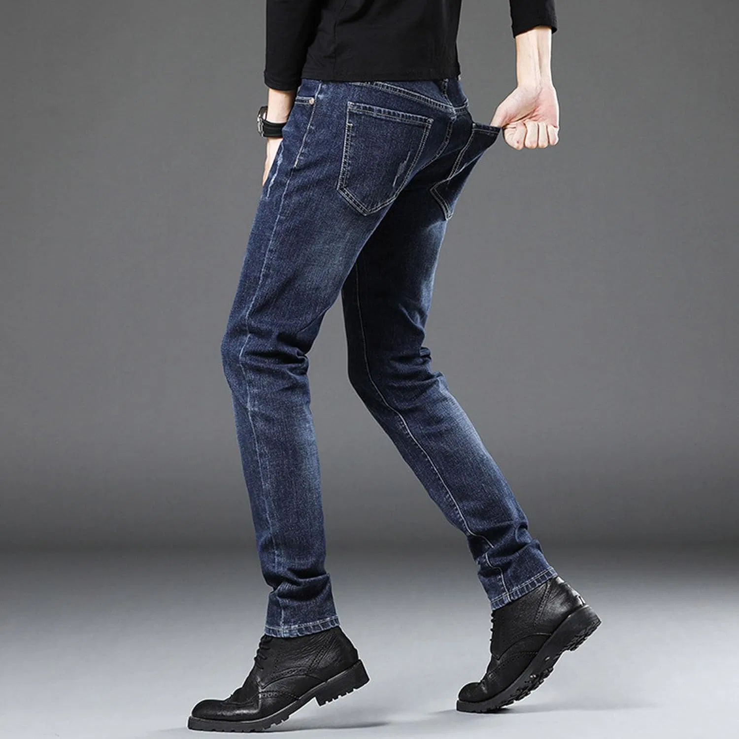 Джинсы Slim Fit Denim, Синий — фото 2