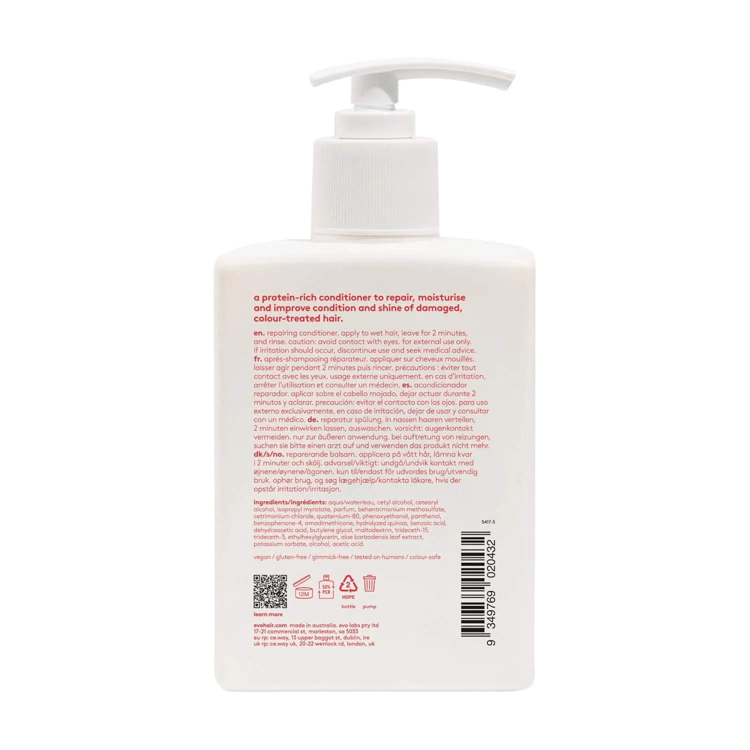 Восстанавливающий кондиционер «Ritual Salvation Conditioner» от Evo Evo — фото 2