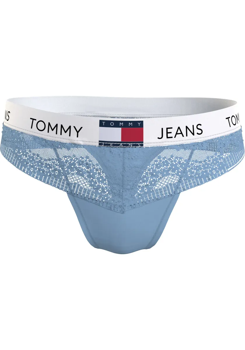 

Трусы Tommy Hilfiger Underwear "THONG (EXT SIZES)", с фирменной этикеткой, синий