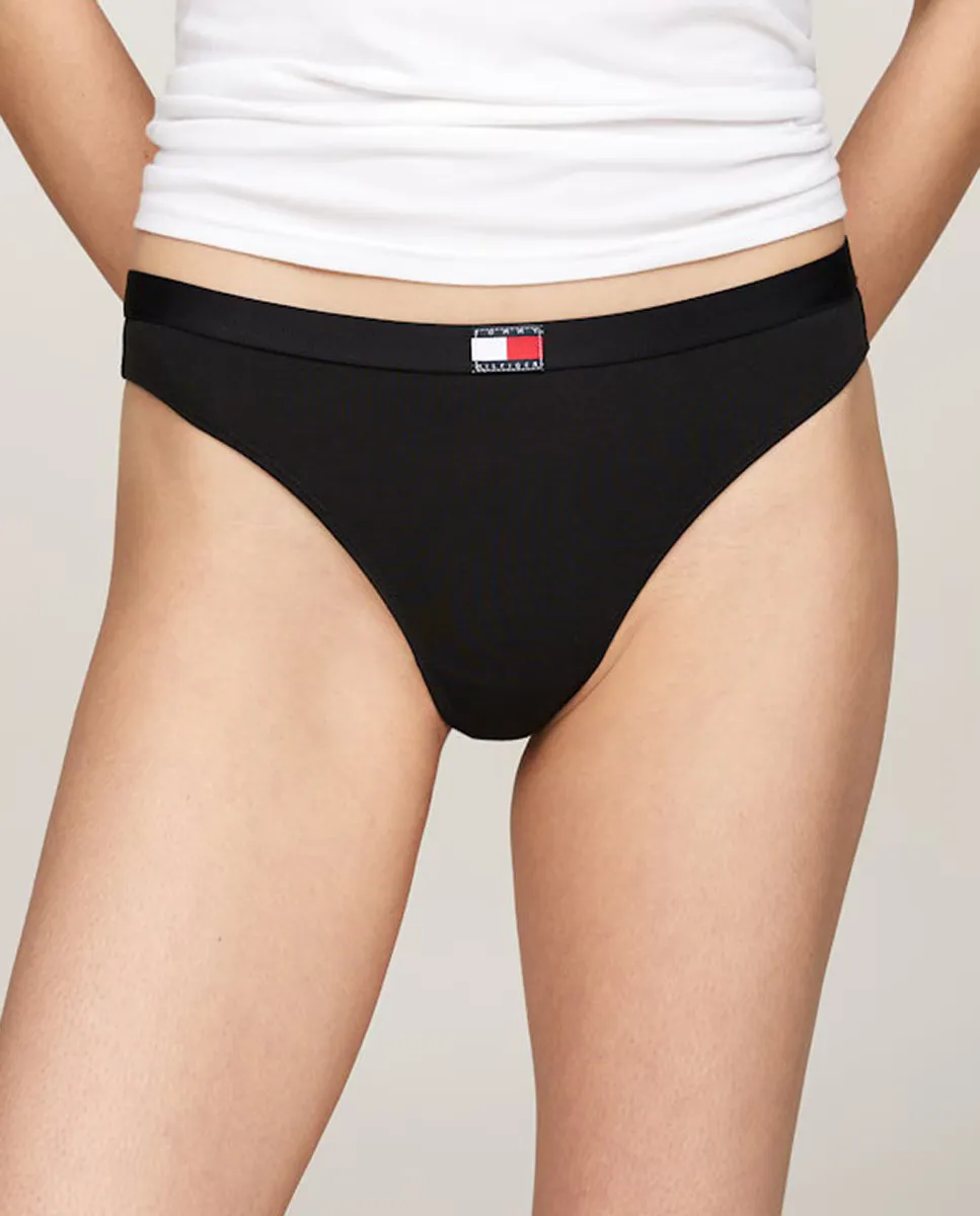 

Набор из трех трусов Heritage с логотипом Tommy Hilfiger, черный