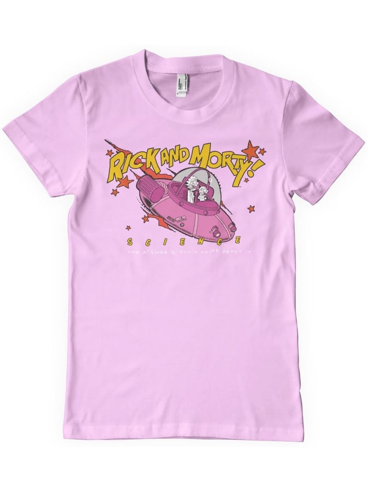 

Футболка Science T-Shirt Rick and Morty, розовый