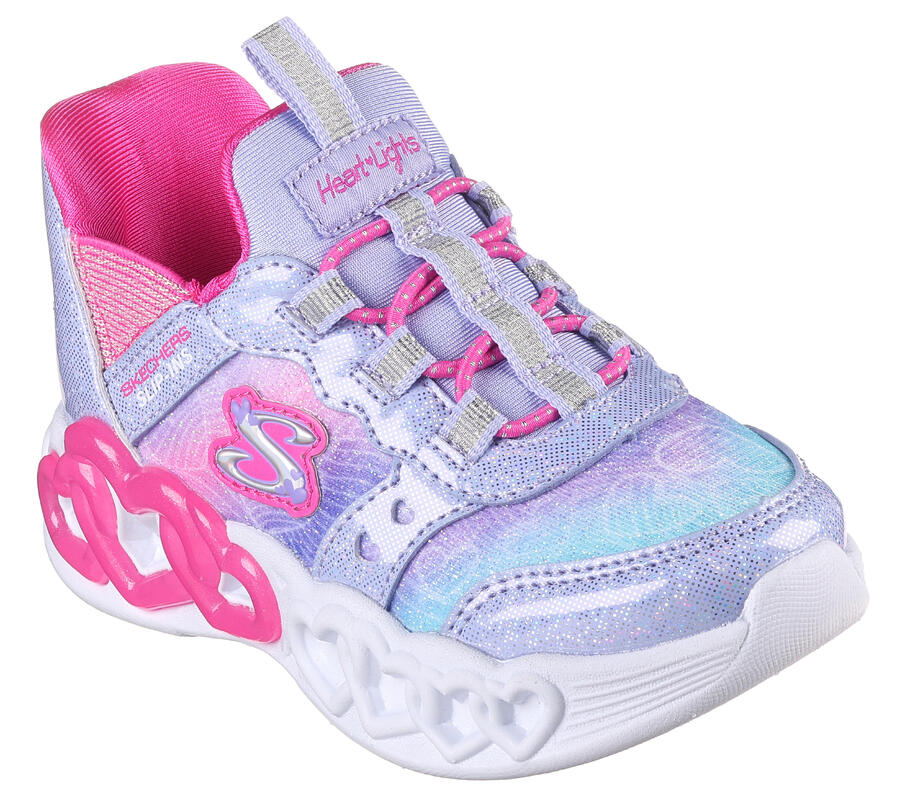 

SKECHERS Детские кроссовки INFINITE HEART LIGHTS ETERNAL SHIMMER, лавандовые/разноцветные