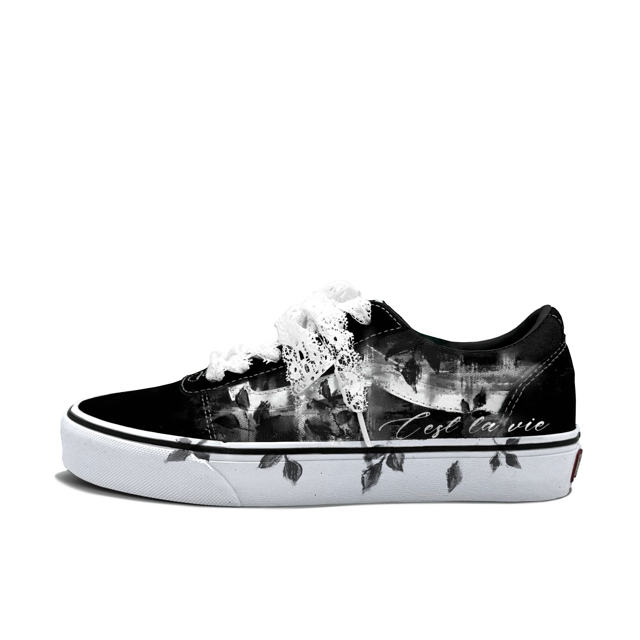 

Vans Износостойкие низкие кроссовки Ward для скейтбординга, мужские, черно-белые