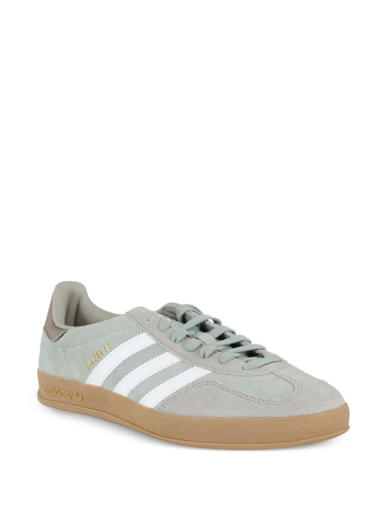 Кроссовки Adidas Gazelle, зеленый — фото 2