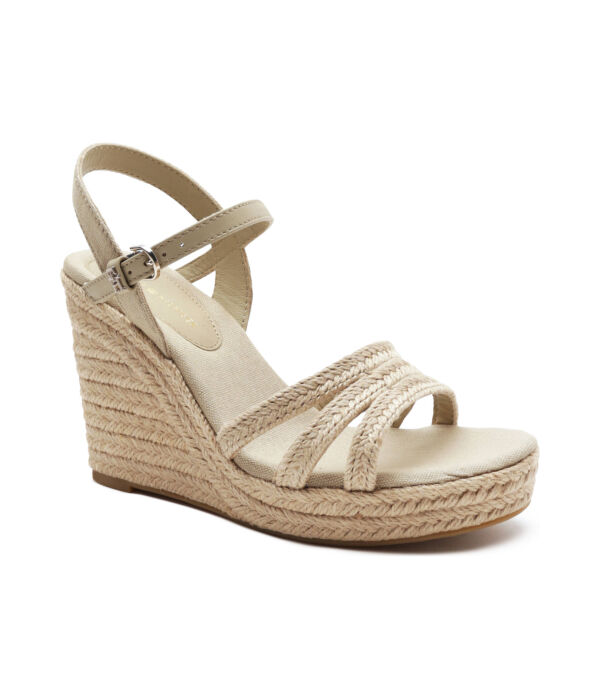 Туфли на платформе, базовые босоножки на танкетке Tommy Hilfiger, желтый