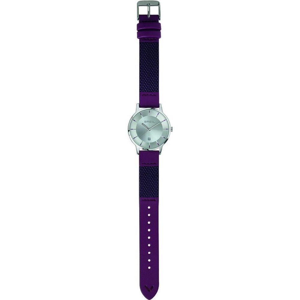 

Часы из фиолетовой ткани Breil