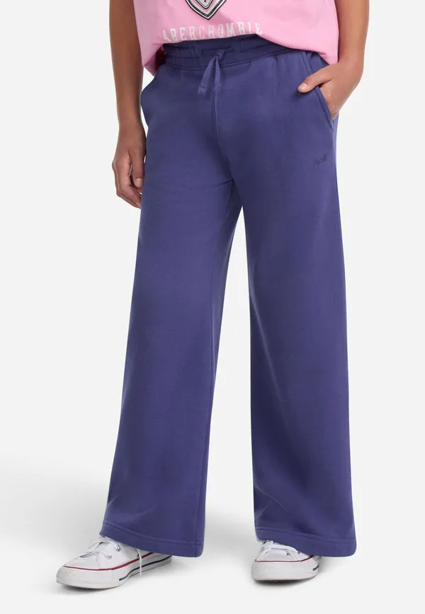 Незаменимые спортивные брюки с широкими штанинами Abercrombie & Fitch, Skipper Blue