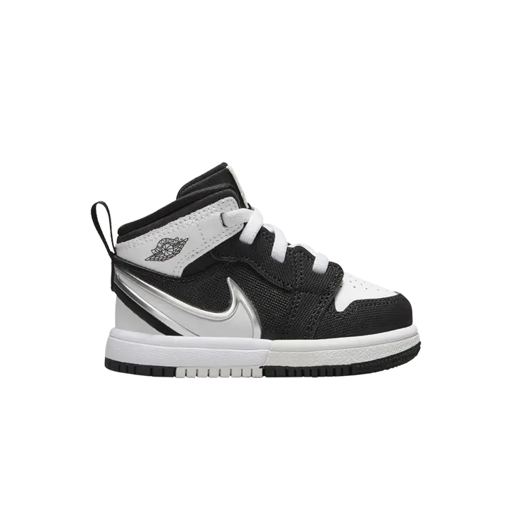 

Кроссовки Air Jordan 1 Mid RM EasyOn TD, черный/белый